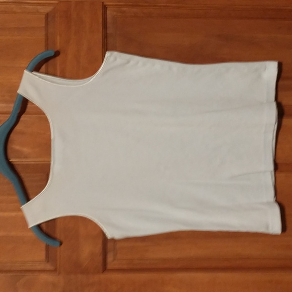 Liz Claiborne woman's size SP cotton tank with satin trim - Picture 6 of 8
